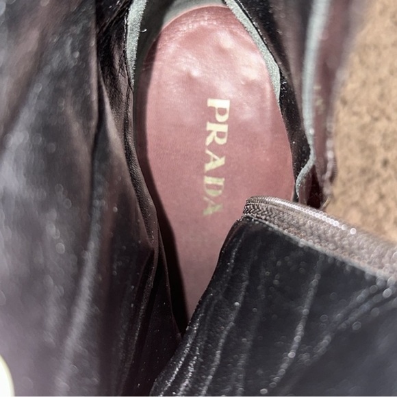 PRADA Vernice Sfumata Patent Leather Boots - Picture 4 of 6